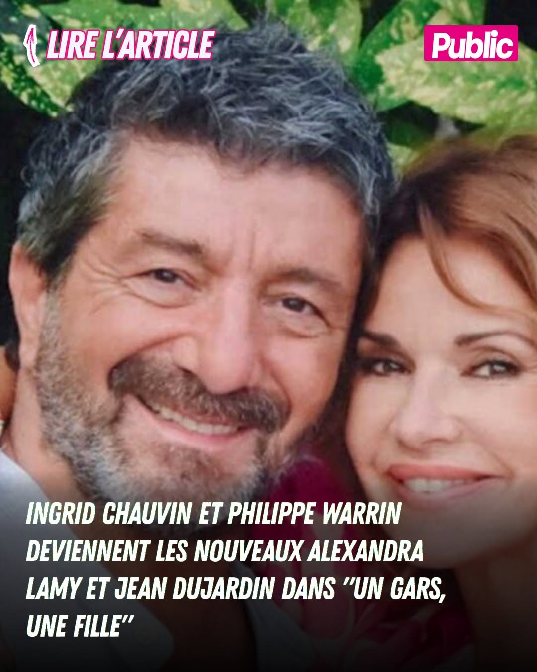 Ingrid Chauvin et Philippe Warrin deviennent les nouveaux Alexandra Lamy et Jean Dujardin dans "Un gars, une fille"