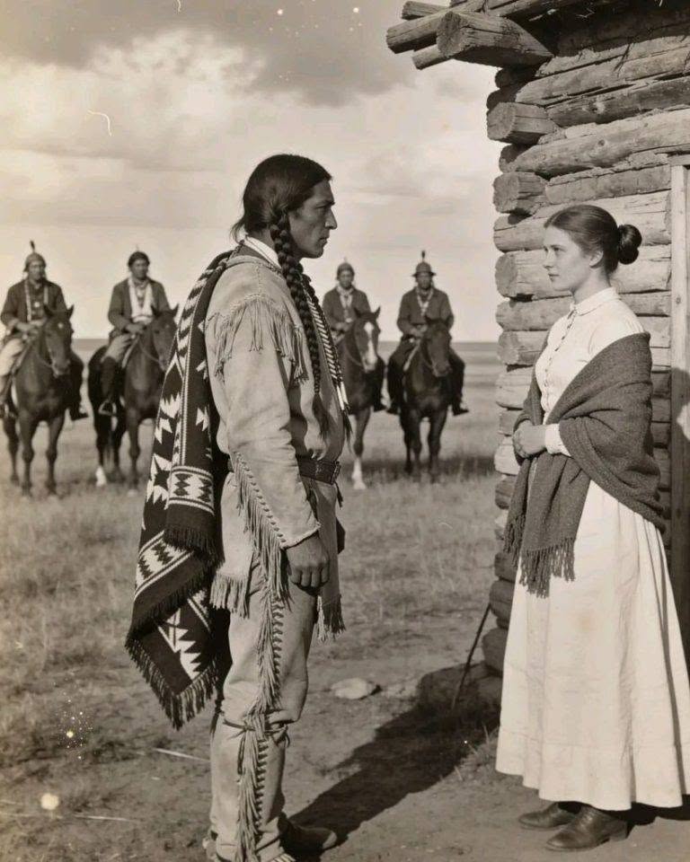 Elle avait vécu seule depuis son enfance, jusqu'à ce que sept Apaches gigantesques viennent lui demander sa main en mariage.