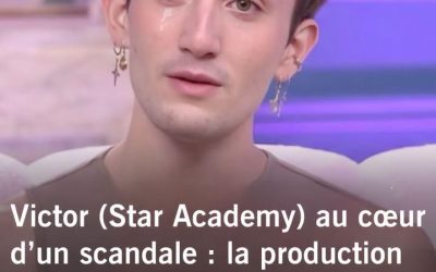 « Avec les hommes, ça ne marche pas » : Victor fait des révélations sur les coulisses de la Star academy
