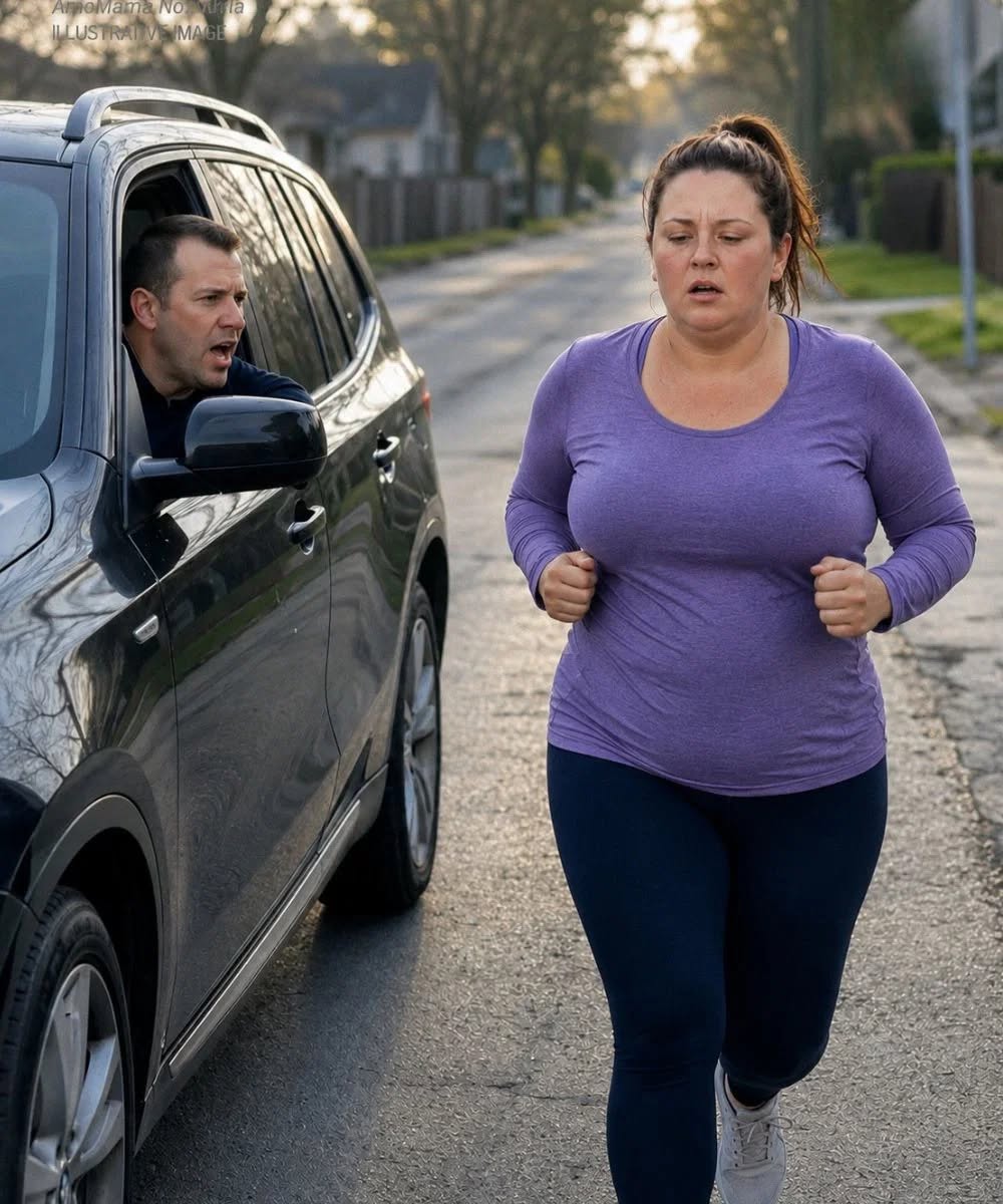 Mon mari me faisait courir tous les matins pour que je perde mes kilos de grossesse, tout en me suivant en voiture pour s'assurer que je ne m'arrête pas – ce que sa mère a fait ensuite l'a poussé à implorer son pardon.