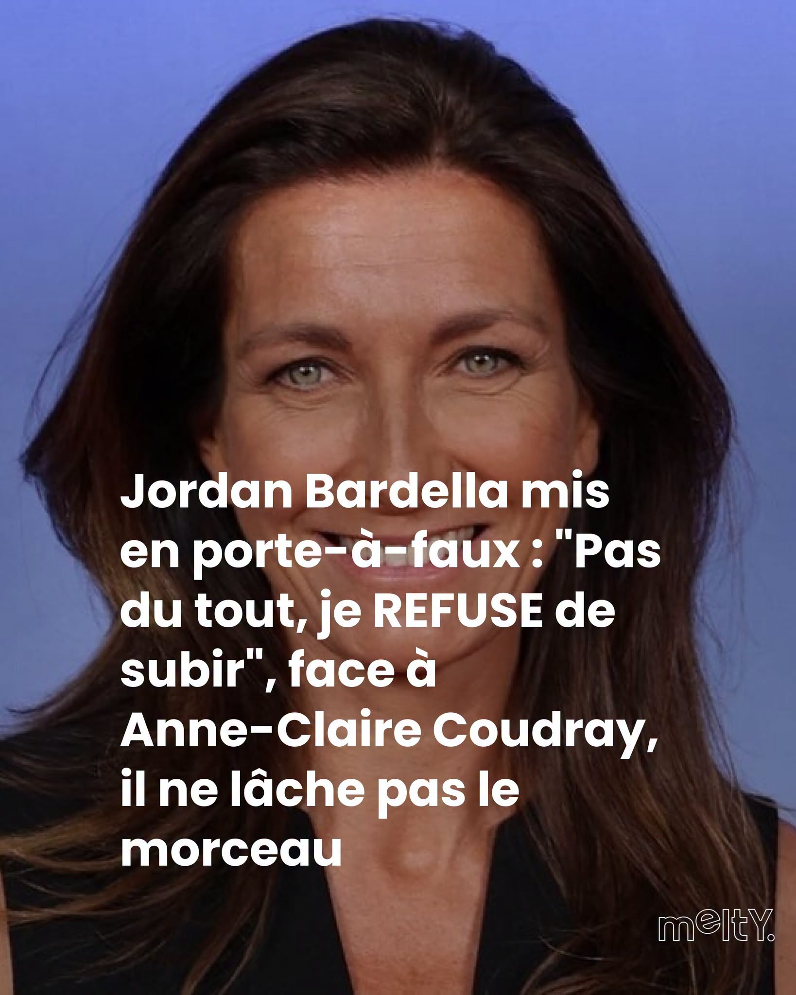 Jordan Bardella mis en porte-à-faux : "Pas du tout, je REFUSE de subir", face à Anne-Claire Coudray, il ne lâche pas le morceau