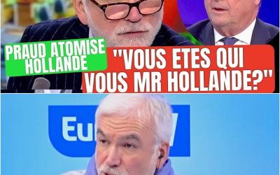 “Vous êtes qui ?” : Quand Pascal Praud Pulvérise le Bilan de François Hollande et Venge les Français d’En Bas face à l’Arrogance des Élites