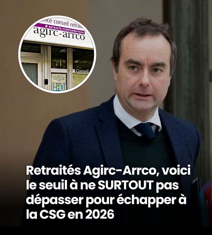 Retraite Agirc-Arrco : ce changement de CSG peut faire grimper ou chuter la pension de 14 millions de Français en 2026