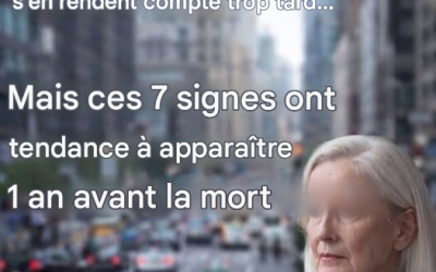 Sept maladies silencieuses qui se manifestent avant la mort