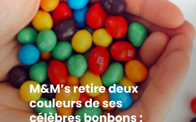 M&M’s retire deux couleurs de ses célèbres bonbons : voici lesquelles et pourquoi