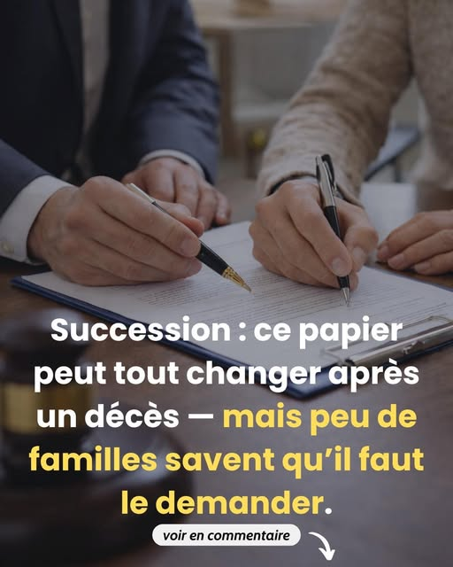 N’oubliez surtout pas ce document! 😳