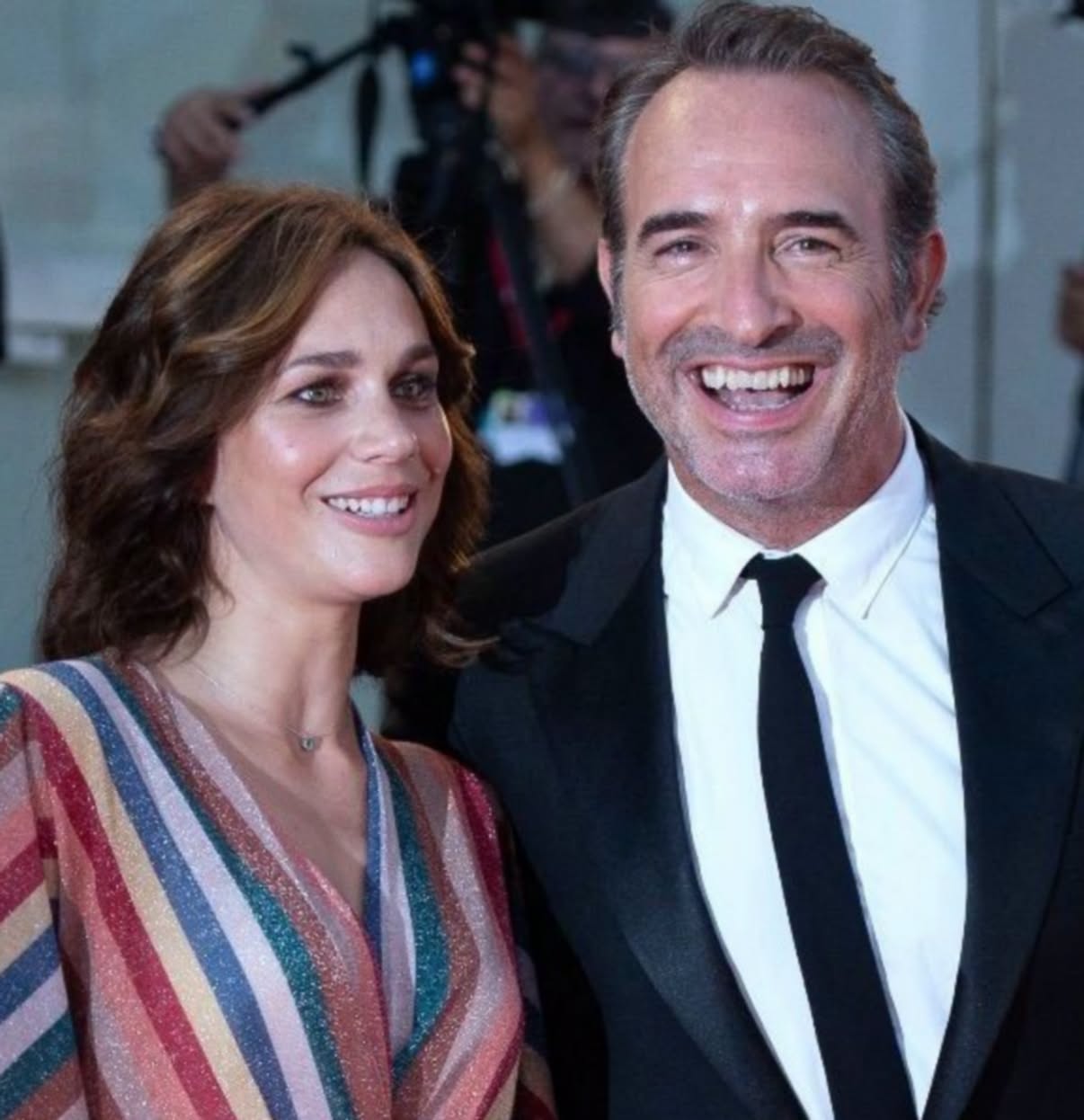 Nathalie Péchalat et Jean Dujardin : Première photo de leurs 2 filles ensemble !