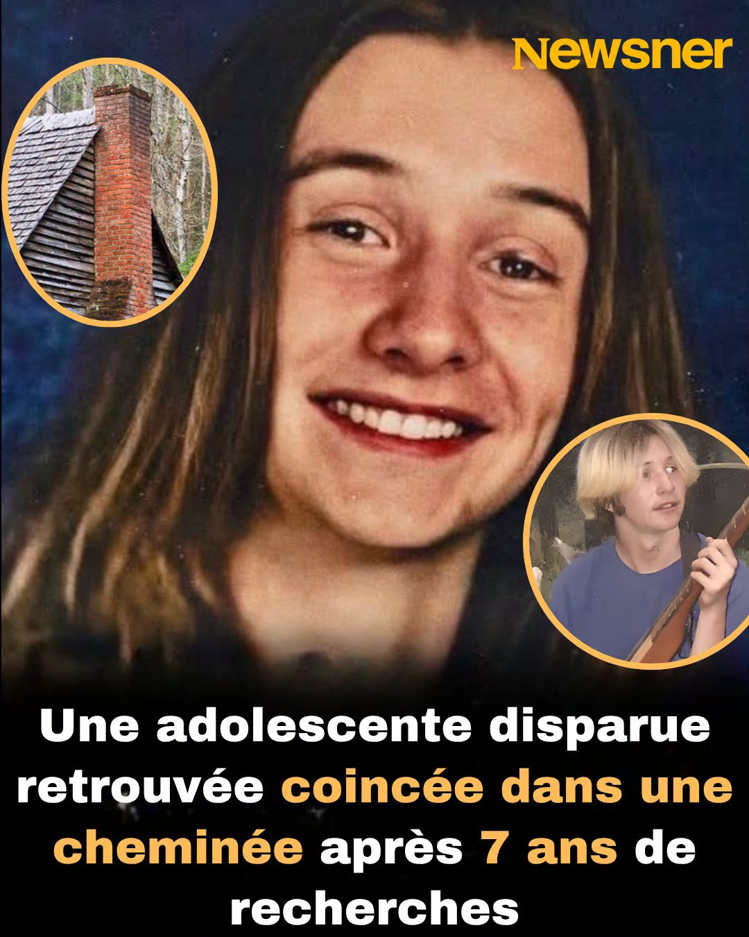 Une adolescente disparue retrouvée coincée dans une cheminée après 7 ans de recherches