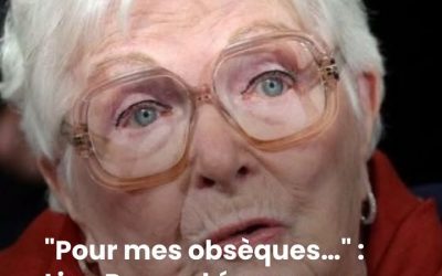 "Pour mes obsèques…" : Line Renaud évoque sa mort et fait une demande très précise