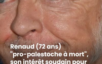 Renaud (72 ans) "pro-palestoche à mort", son intérêt soudain pour "Israël, la religion et la culture juives"