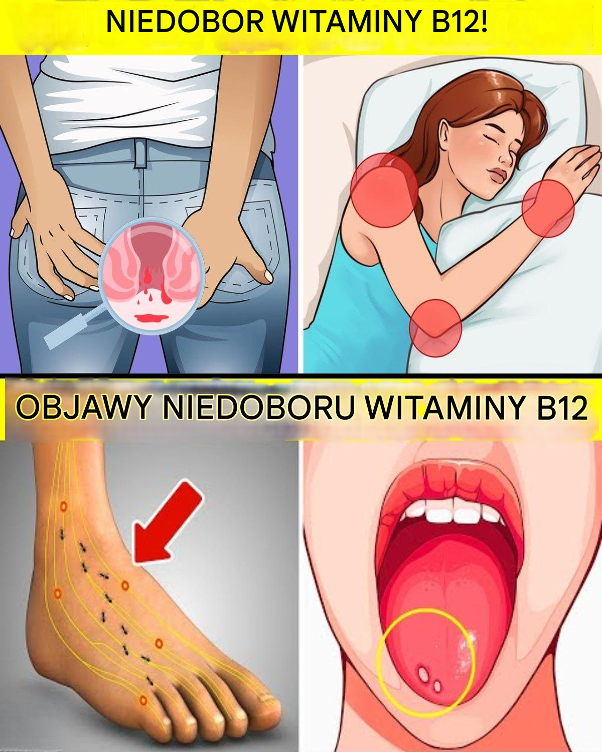 8 signes étranges qui indiquent que votre corps réclame de la vitamine B12