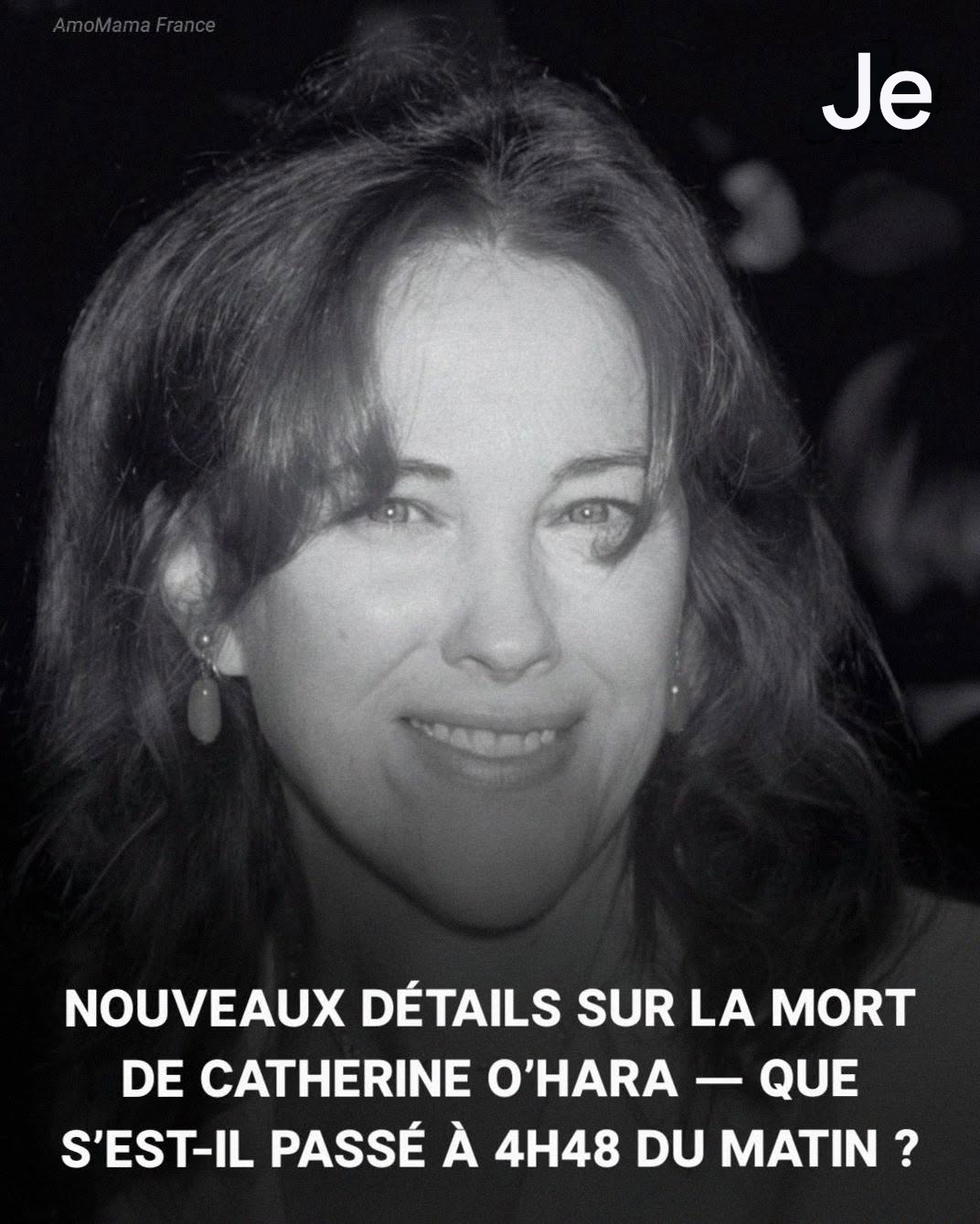 Catherine O'Hara meurt - Retour sur sa dernière apparition 4 mois avant sa mort